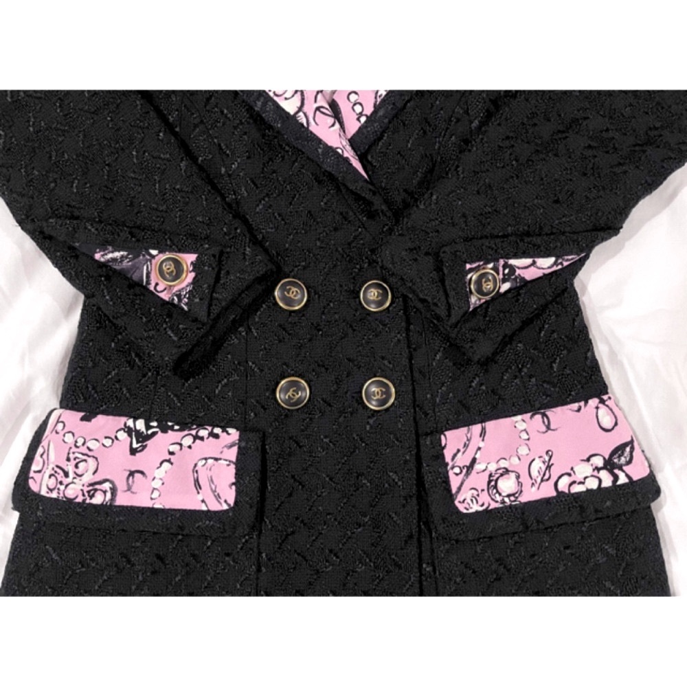 ✨Extremely Rare & Hard to find Vintage Iconic CHANEL S/S 1993 Runway Jacket Coat - Picture 13 of 16